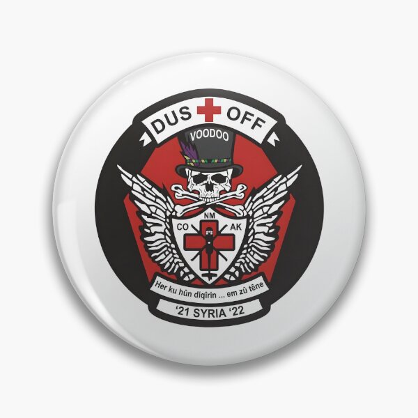 Item preview, Voodoo Dustoff Operation Inherent Resolve Syria Deployment Patch designed and sold by CharlieDesings.