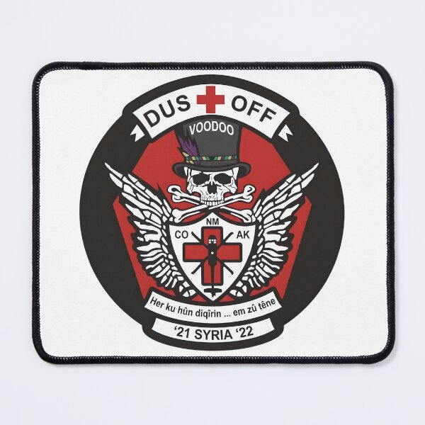 Item preview, Voodoo Dustoff Operation Inherent Resolve Syria Deployment Patch designed and sold by CharlieDesings.