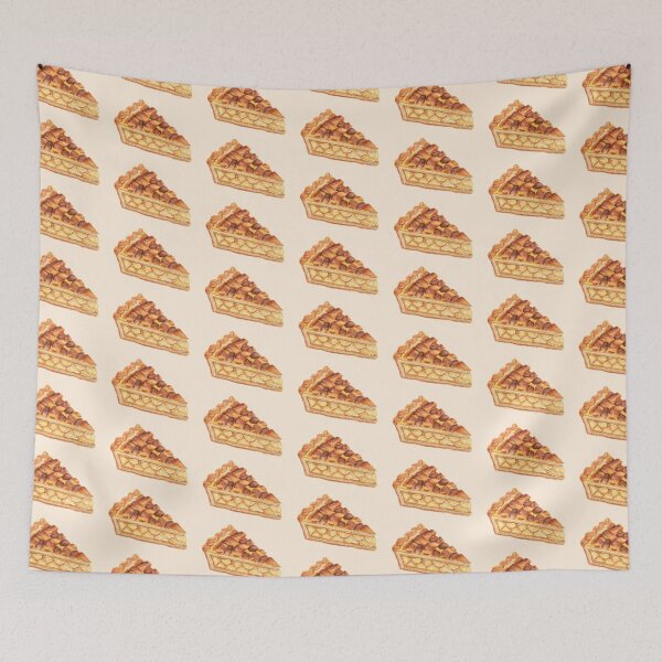 Item preview, Apple Pie Watercolor – Cozy Dessert Food Illustration designed and sold by Lyannaadesign.