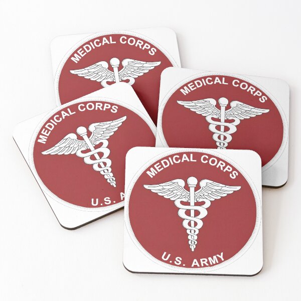 Item preview, US Army Medical Corps Caduceus Seal Emblem designed and sold by CharlieDesings.