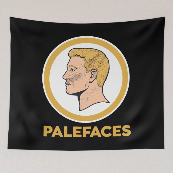 Item preview, Palefaces - White Person Logo designed and sold by lightylegal.