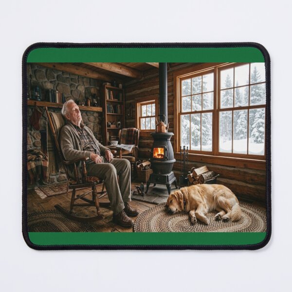 Item preview, Snowy afternoon nap designed and sold by GAWPAWshop.