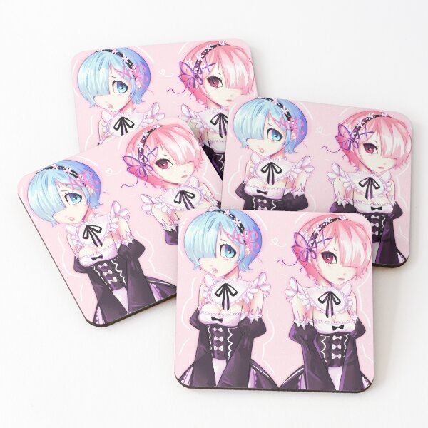 Item preview, Re:Zero Rem & Ram designed and sold by FiraRaeArt.