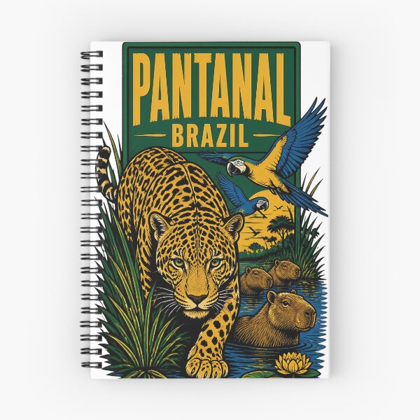 Item preview, Pantanal Brazil Vintage Travel Tourism designed and sold by TravelersGems.