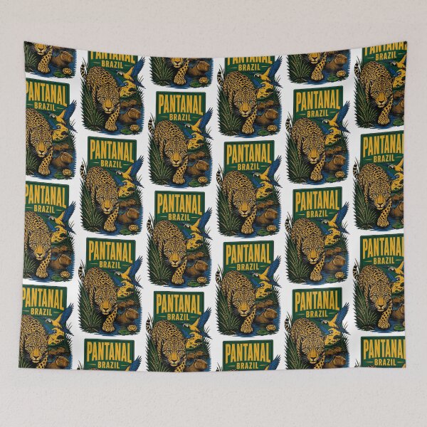 Item preview, Pantanal Brazil Vintage Travel Tourism designed and sold by TravelersGems.