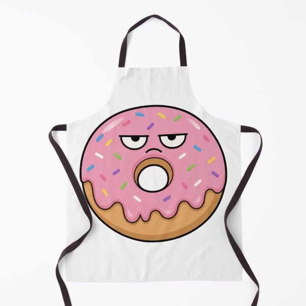Item preview, Unimpressed Pink Donut Resting Bitch Face Cartoon designed and sold by Bitchy Little Things.