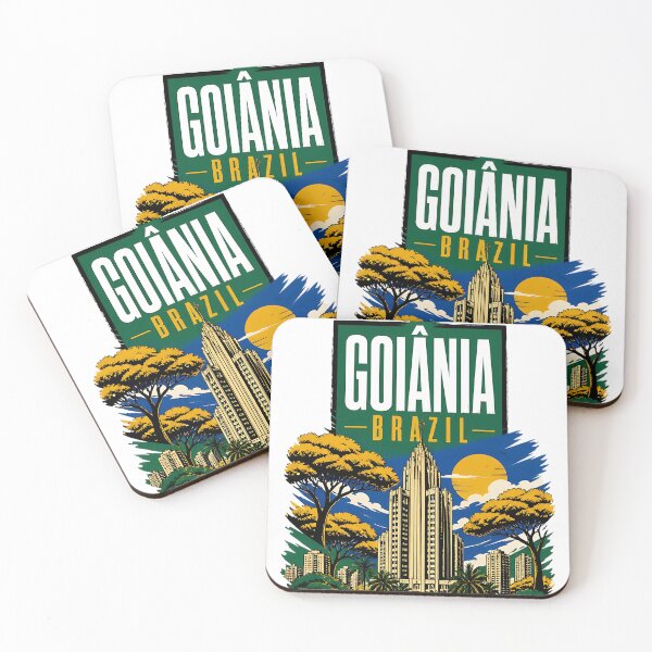 Item preview, Goiania Brazil Vintage Travel Tourism designed and sold by TravelersGems.
