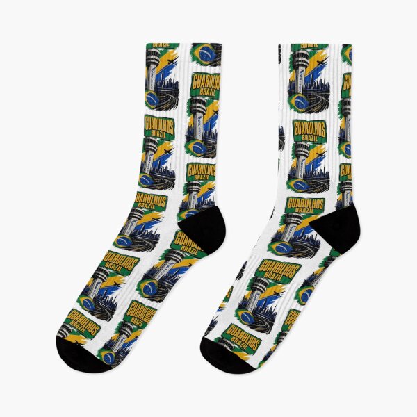 Item preview, Guarulhos Brazil Vintage Travel Tourism designed and sold by TravelersGems.