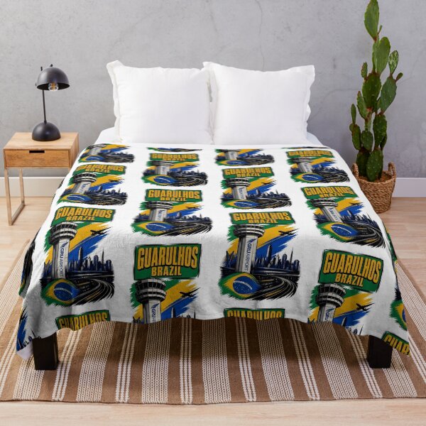 Item preview, Guarulhos Brazil Vintage Travel Tourism designed and sold by TravelersGems.