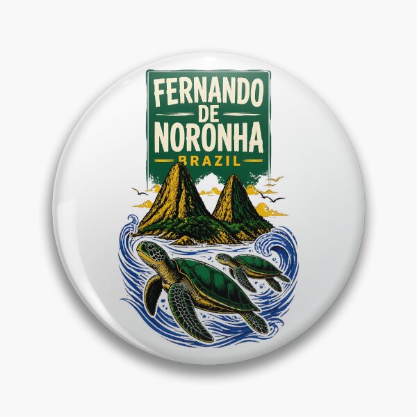Item preview, Fernando De Noronha Brazil Vintage Travel Tourism designed and sold by TravelersGems.