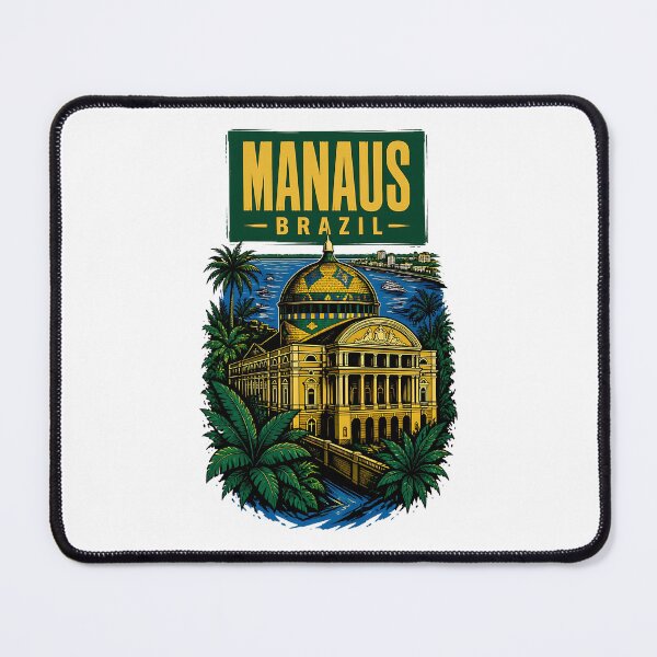 Item preview, Manaus Brazil Vintage Travel Tourism designed and sold by TravelersGems.
