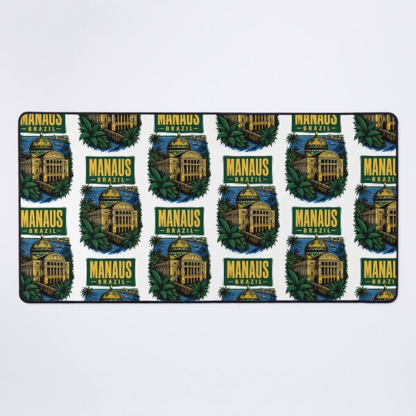 Item preview, Manaus Brazil Vintage Travel Tourism designed and sold by TravelersGems.