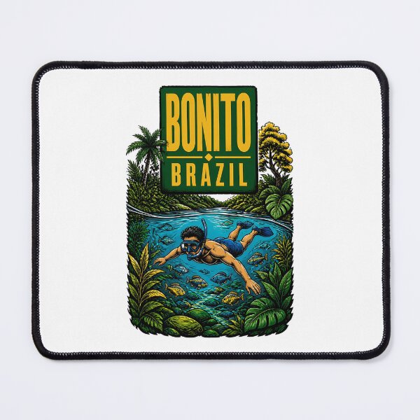 Item preview, Bonito Brazil Vintage Travel Tourism designed and sold by TravelersGems.