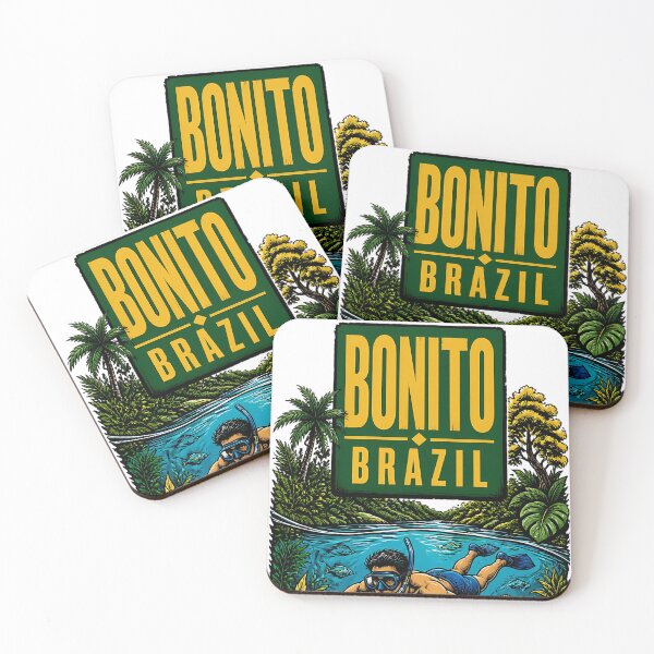 Item preview, Bonito Brazil Vintage Travel Tourism designed and sold by TravelersGems.