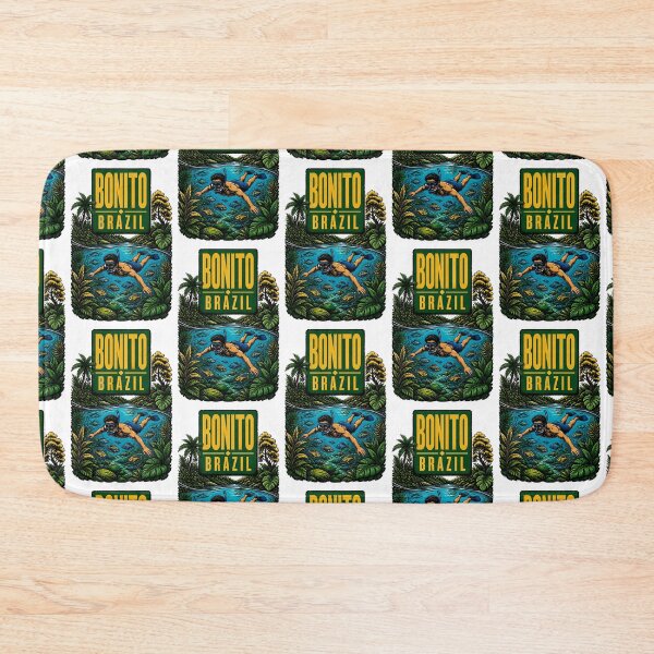 Item preview, Bonito Brazil Vintage Travel Tourism designed and sold by TravelersGems.