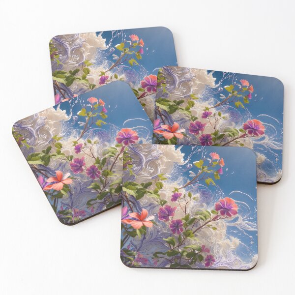 Item preview, Storm Clouds with Flowers designed and sold by Katherine Anne Michelle Minerva.