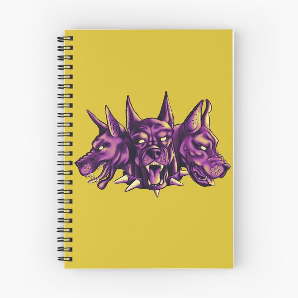 Item preview, Purple Cerberus Design (no pattern) designed and sold by AnubisAltarArt.