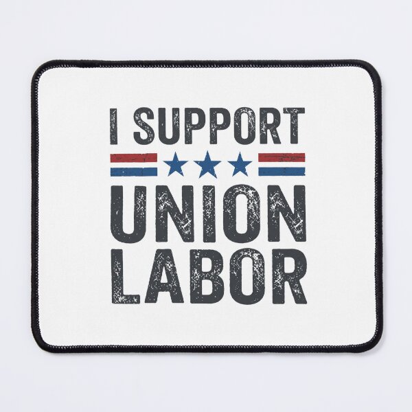 Item preview, I Support Union Labor Shirt - Vintage Bronze Badge Tee designed and sold by relso.