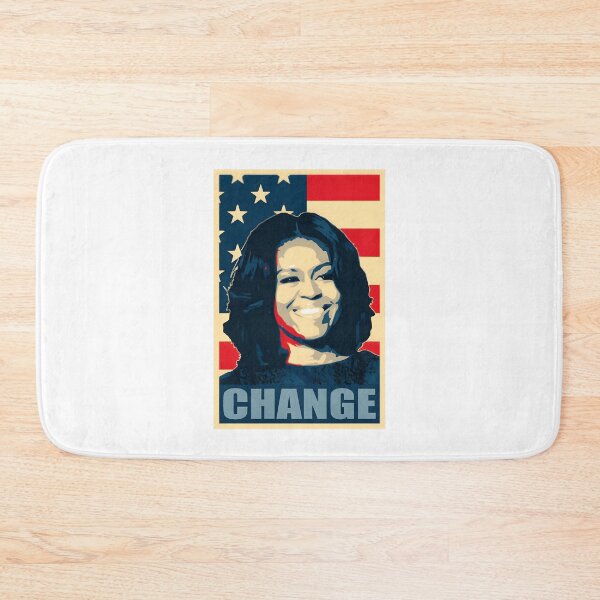 Item preview, Michelle Obama Hope And Change Inspirational First Lady Portrait Art - Empowering Political Pop Art Graphic | ⭐⭐⭐⭐⭐ designed and sold by The Statement Lab.