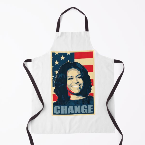 Item preview, Michelle Obama Hope And Change Inspirational First Lady Portrait Art - Empowering Political Pop Art Graphic | ⭐⭐⭐⭐⭐ designed and sold by The Statement Lab.