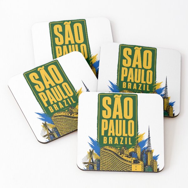 Item preview, Sao Paulo Brazil Vintage Travel Tourism designed and sold by TravelersGems.
