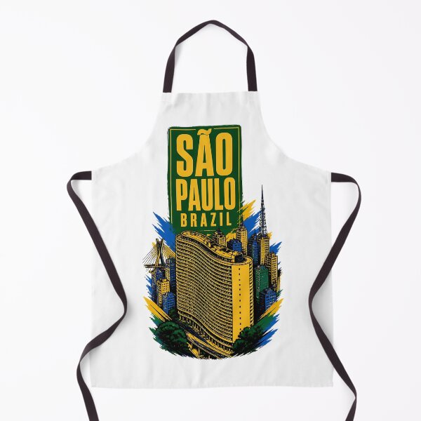 Item preview, Sao Paulo Brazil Vintage Travel Tourism designed and sold by TravelersGems.