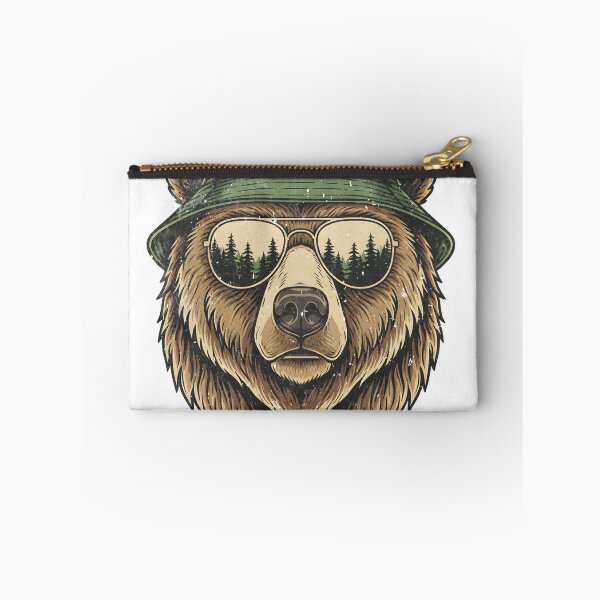 Item preview, Fat Bear Week 2026 Retro Bear in Sunglasses Nature Lovers designed and sold by Kyrakita-art.