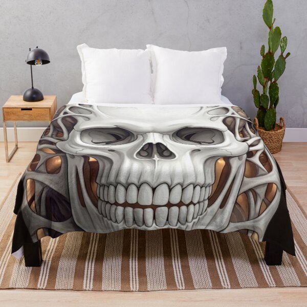 Item preview, Aesthetic Skull Graphic Vintage Gothic Rock Streetwear T-Shirt designed and sold by Sulco Design.