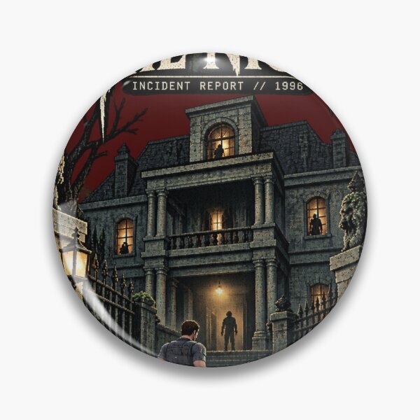 Item preview, Survive The Night – Resident Evil 1996 Survival Horror Homage designed and sold by Cohaagens Bazaar.