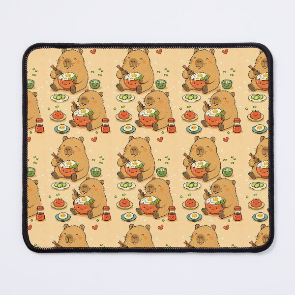 Item preview, Capybara Rice Bowl Pattern designed and sold by Soft Berry Studio.