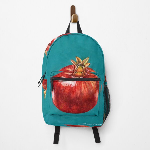 Item preview, Red Pomegranate Still Life: Watercolour and Gouache Study designed and sold by ArithraStudio.