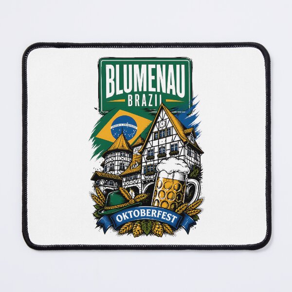 Item preview, Blumenau Brazil Vintage Travel Tourism designed and sold by TravelersGems.