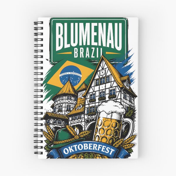 Item preview, Blumenau Brazil Vintage Travel Tourism designed and sold by TravelersGems.