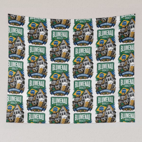 Item preview, Blumenau Brazil Vintage Travel Tourism designed and sold by TravelersGems.