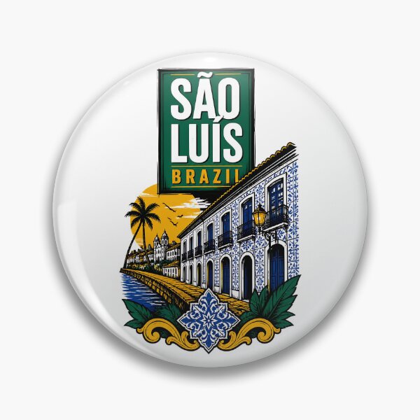 Item preview, Sao Luis Brazil Vintage Travel Tourism designed and sold by TravelersGems.