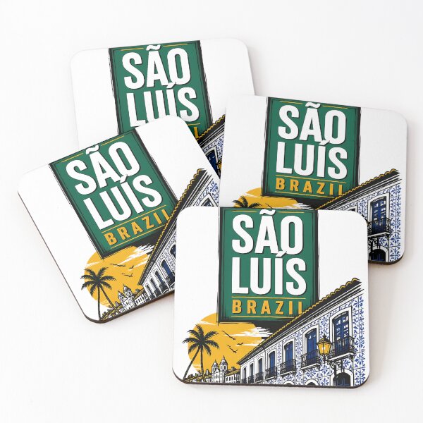 Item preview, Sao Luis Brazil Vintage Travel Tourism designed and sold by TravelersGems.