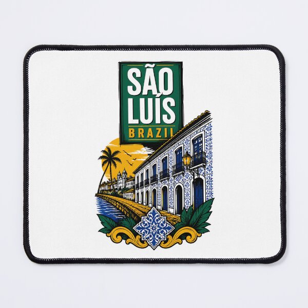 Item preview, Sao Luis Brazil Vintage Travel Tourism designed and sold by TravelersGems.