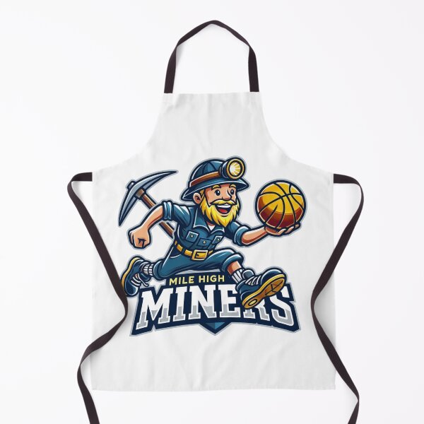 Item preview, Mile High Miners Basketball Gold Prospector Mascot designed and sold by BlasiseDS.