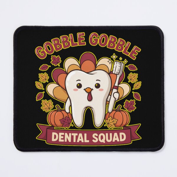 Item preview, Thanksgiving Dental Squad Cute Tooth Turkey Fall designed and sold by Nzgiftsandmore.