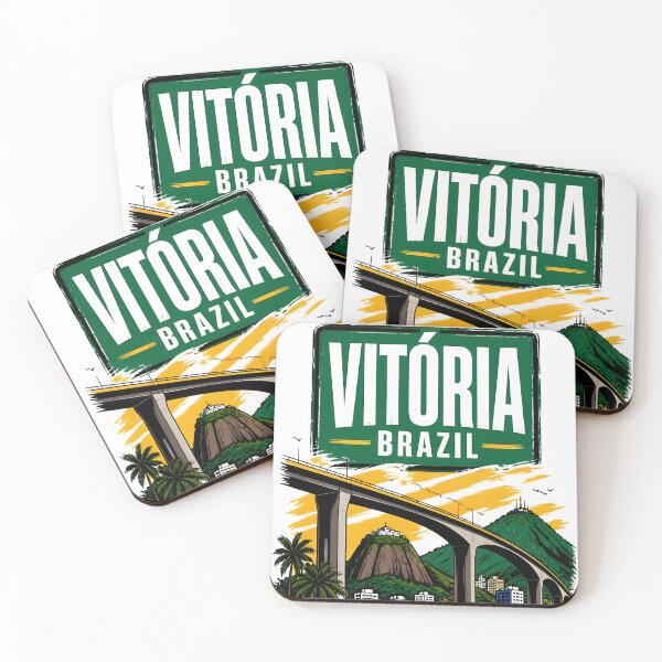 Item preview, Vitoria Brazil Vintage Travel Tourism designed and sold by TravelersGems.