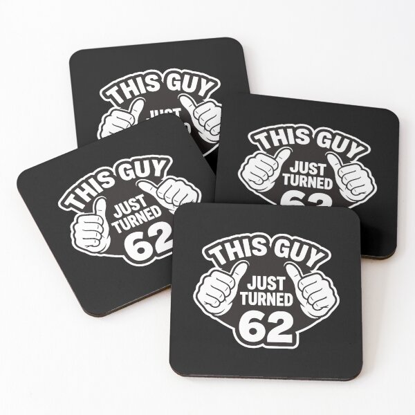 Item preview, This Guy Just Turned 62 Men's Sixty Second Birthday Celebration designed and sold by PopStars1993.
