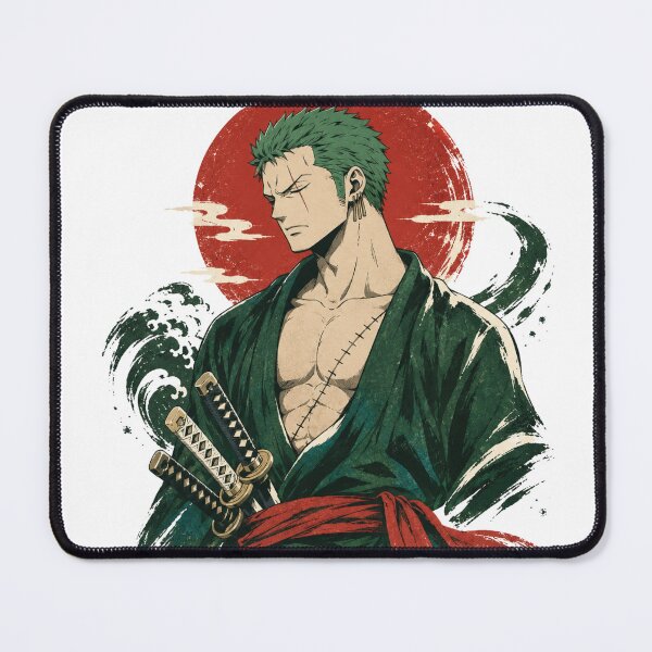 Item preview, Zoro roronoa onepiece swordman japanese illustration designed and sold by Dlvznbm.