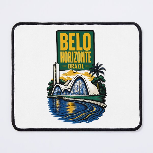 Item preview, Belo Horizonte Brazil Vintage Travel Tourism designed and sold by TravelersGems.