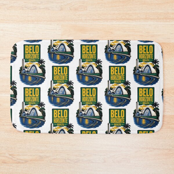Item preview, Belo Horizonte Brazil Vintage Travel Tourism designed and sold by TravelersGems.