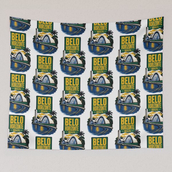 Item preview, Belo Horizonte Brasil Viajes y turismo vintage designed and sold by TravelersGems.
