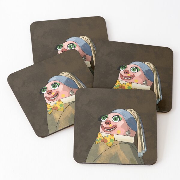 Item preview, Blobby with a pearl earring designed and sold by Aisling Tierney.