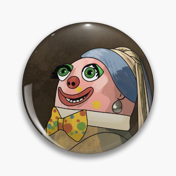 Item preview, Blobby with a pearl earring designed and sold by Aisling Tierney.