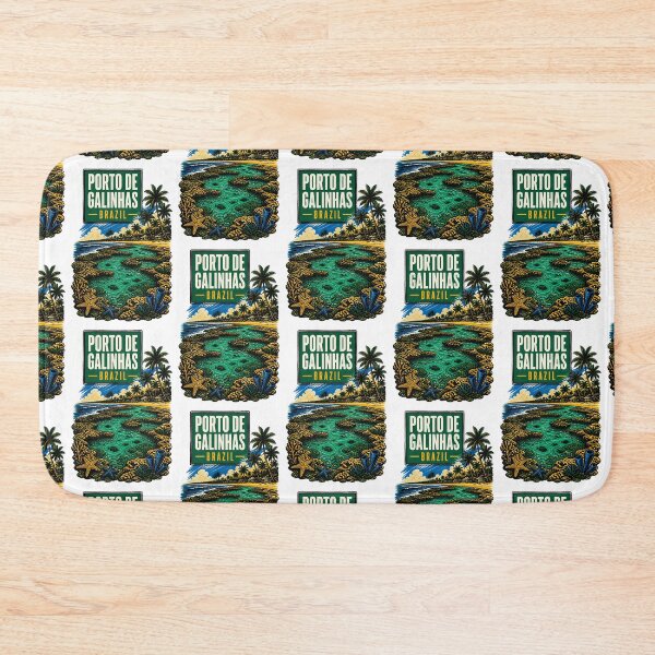 Item preview, Porto De Galinhas Brazil Vintage Travel Tourism designed and sold by TravelersGems.