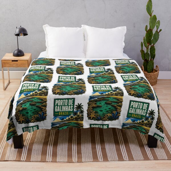 Item preview, Porto De Galinhas Brazil Vintage Travel Tourism designed and sold by TravelersGems.