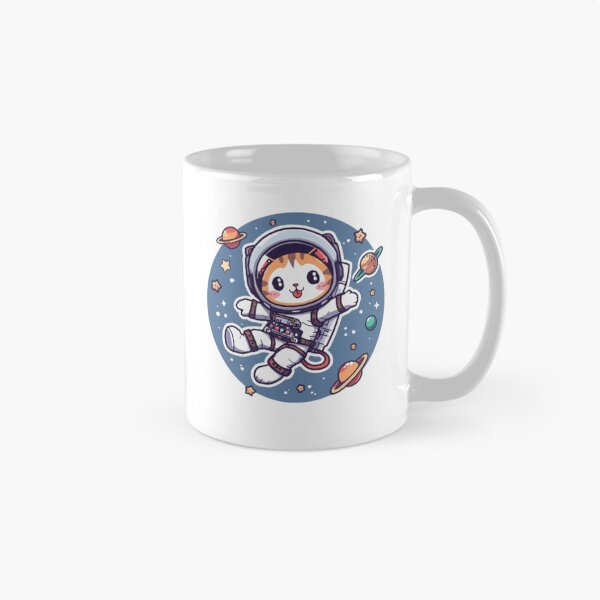 Item preview, Cute Space Cat Astronaut – Adorable Cosmic Cat designed and sold by PrintWavePro.